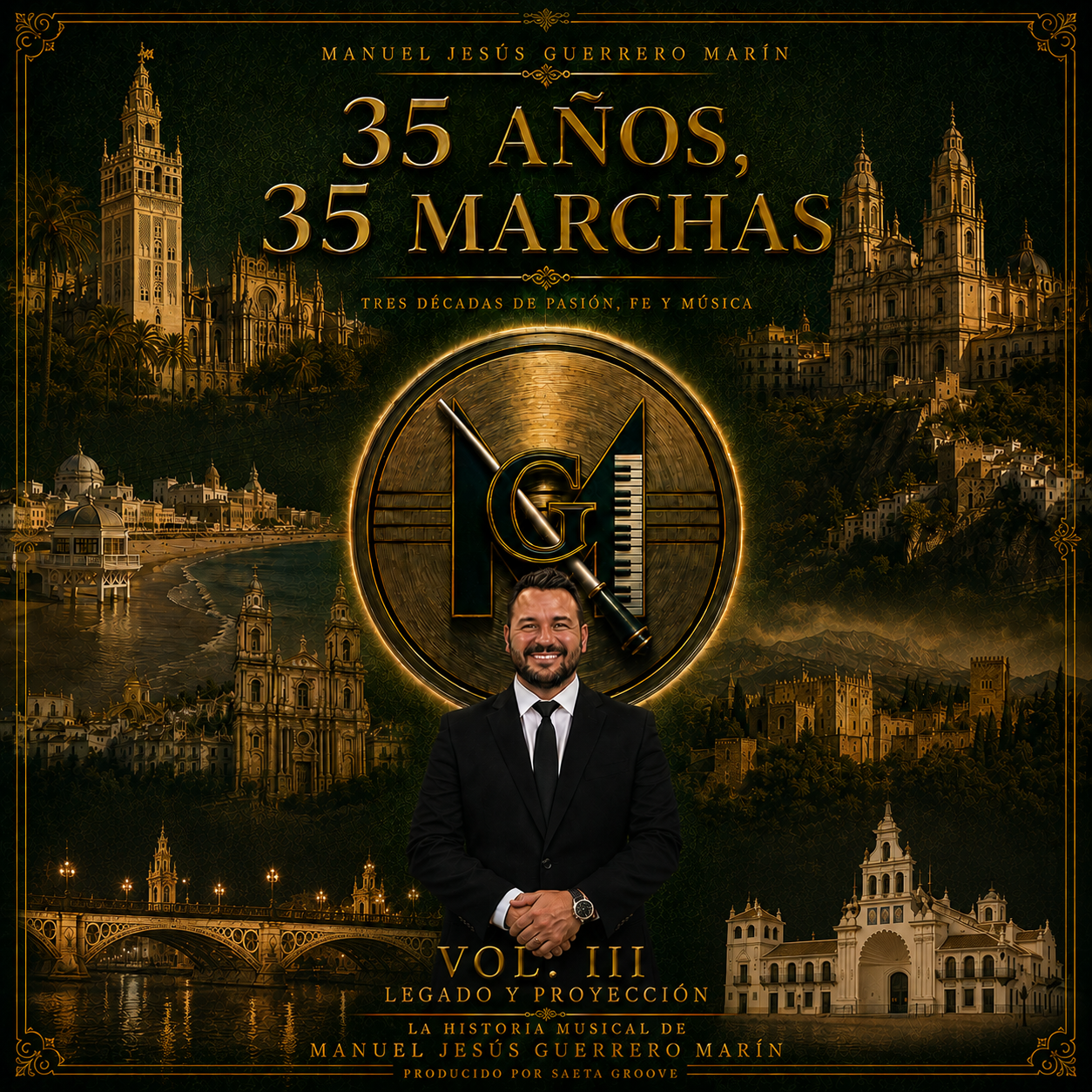 Carátula del disco 35 años, 35 marchas — Volumen III